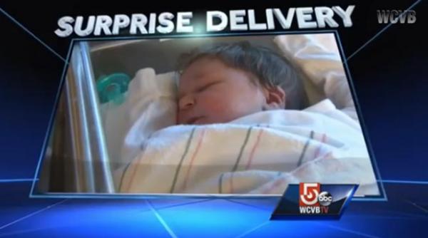 uluitor a nascut la o ora dupa ce a aflat ca e insarcinata video