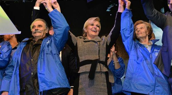 o femeie presedintele croatiei