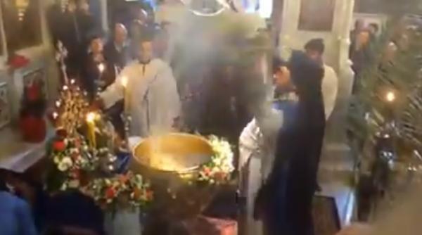 video oamenii s au suparat pe popa dupa ce fa a bisericeasca i a sfin it in du manie