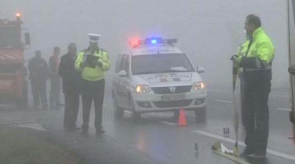 accident in lant pe dn1 zece masini implicate trafic deviat prin vestem dinspre valcea