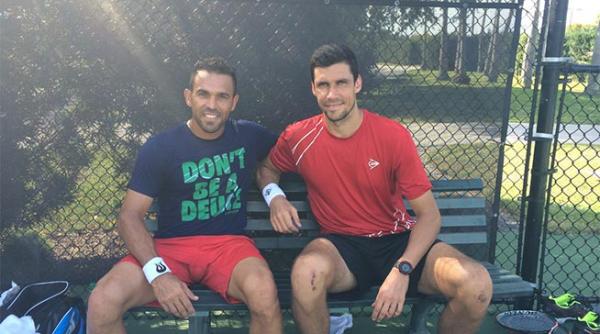 victor hanescu s a antrenat la miami cu estrella burgos