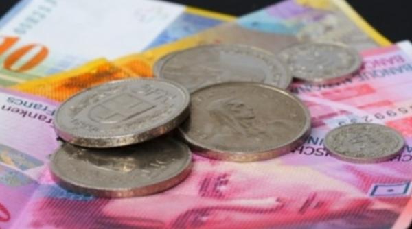 francul elvetian a depasit 4 58 lei pe piata interbancara