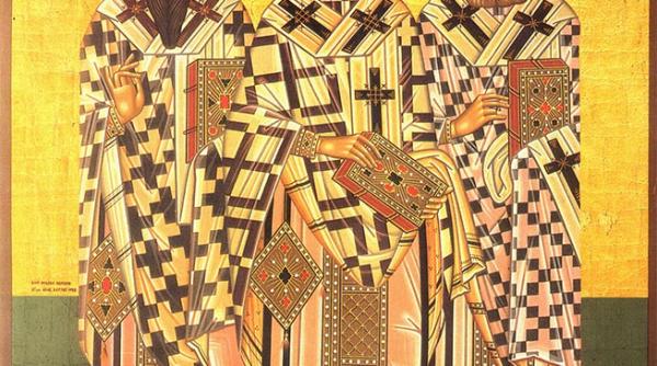 sfintii trei ierarhi vasile grigorie si ioan