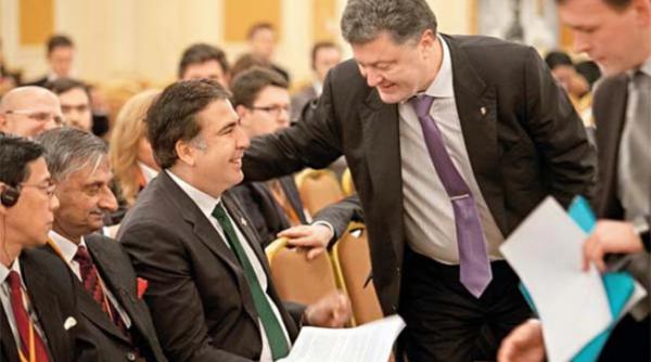 fostul presedinte georgian mihail saakasvili a ajuns consilier al presedintelui ucrainei