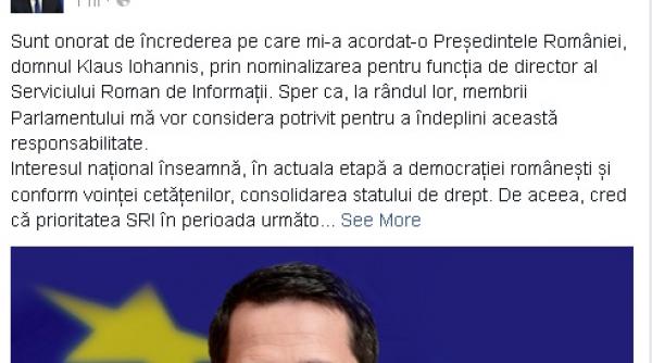 hellvig ii mul ume te lui iohannis i cere sprijinul parlamentarilor prioritatea sri este intarirea statului de drept