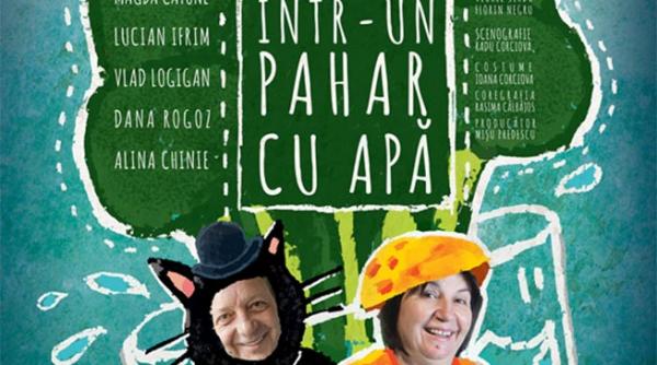 magie intr un pahar cu apa la teatrul la matineu