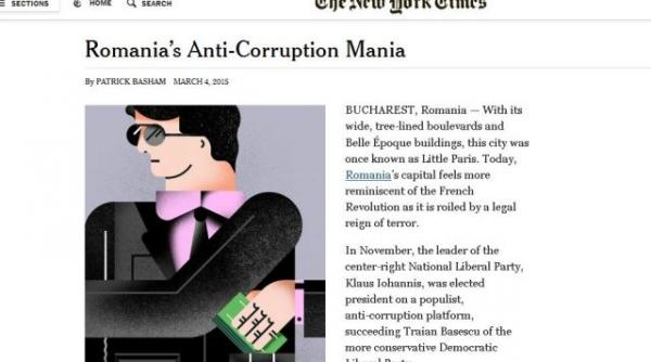 new york times anticoruptia mania din romania
