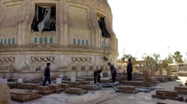 imagini socante ce s a intamplat cu mormantul lui saddam hussein in timpul luptelor violente dintre isis si irakieni video