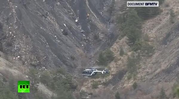 tragedia aviatica din franta imagini dramatice din alpii francezi locul unde s a prabusit aeronava germanwings video