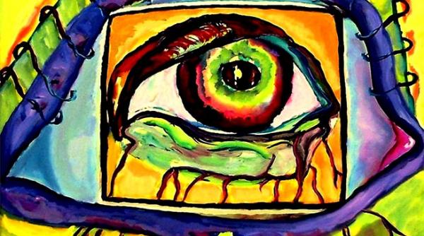 un pictor iesean expune la paris lumea pe care o vad este nedreapta plina de suferinta teama si durerea eu le asez pe panza