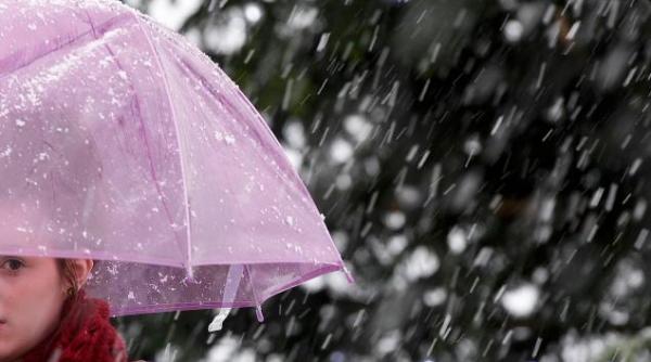 alerta meteo de vant puternic ploi si ninsori harta zonelor afectate