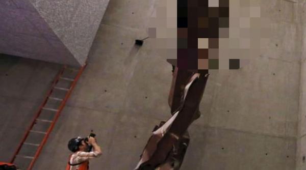 aparitie misterioasa la new york in locul unde au cazut turnurile world trade center video