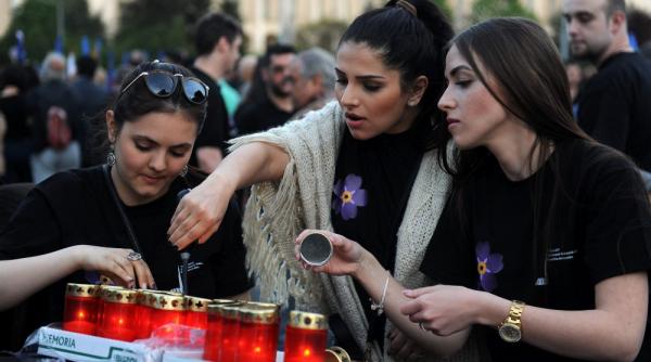 armenii din bucuresti au comemorat 100 de ani de la genocidul din anul 1915