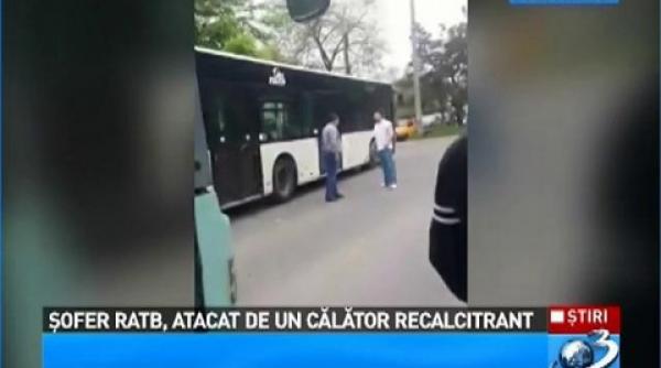 sofer ratb amenintat cu bataia la capat de linie video