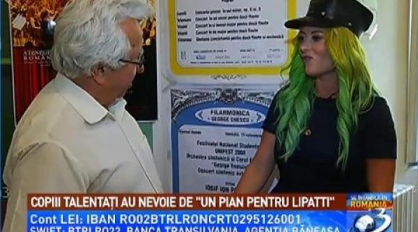 delia da o mana de ajutor tinerilor muzicieni care au nevoie de un pian pentru lipatti