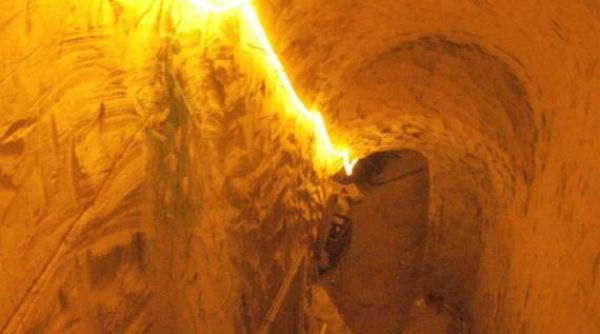 un galatean a sapat un tunel doar ca sa fure peste din dunare