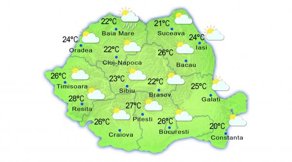 prognoza meteo 18 mai vreme senina si soare