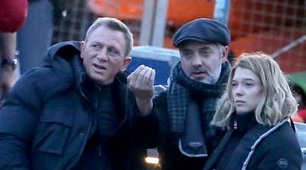 fanii seriei james bond au putut urmari filmarile de la londra