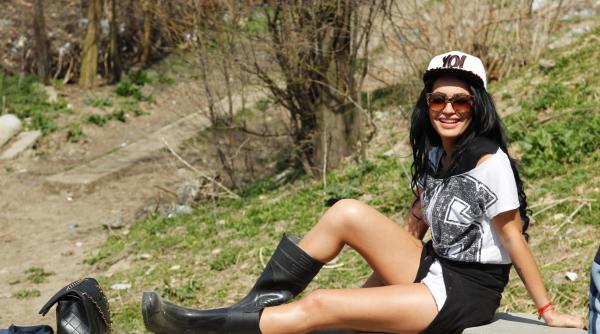 nea marin o sperie de moarte pe margherita din clejani cu o broasca