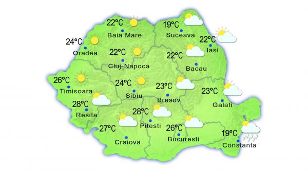 prognoza meteo 19 mai vreme calduroasa si stabila