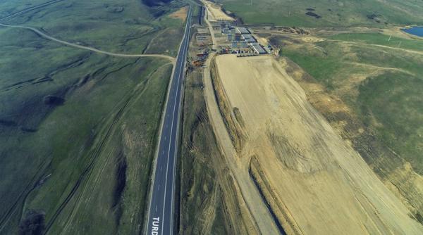 stadiul lucrarilor la autostrada sebes turda filmare aeriana