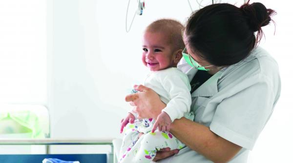 transplant de celule stem la un bebelus