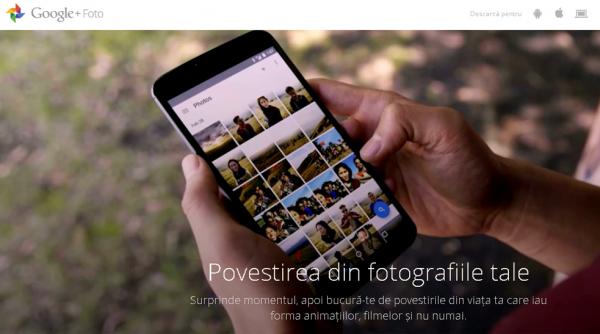 google a lansat aplicatia google photos cu spatiu nelimitat de stocare