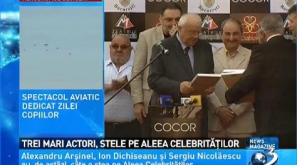 alexandru arsinel si ion dichiseanu stele pe aleea celebritatilor