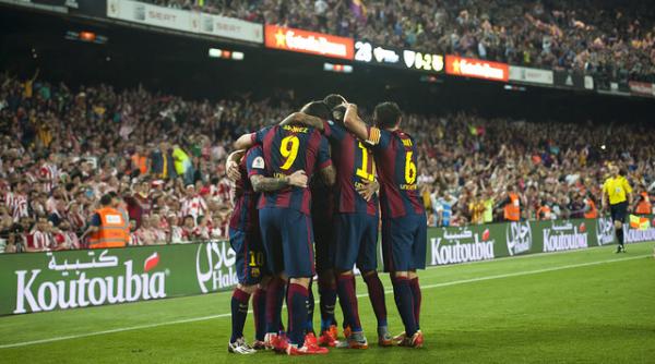 fc barcelona a castigat cupa spaniei pentru a 27 a oara dupa ce a luat si campionatul urmeaza liga campionilor