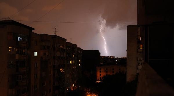 avertizare nowcasting cod galben de ploi torentiale in dambovita