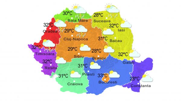 prognoza meteo 12 iunie vreme stabila