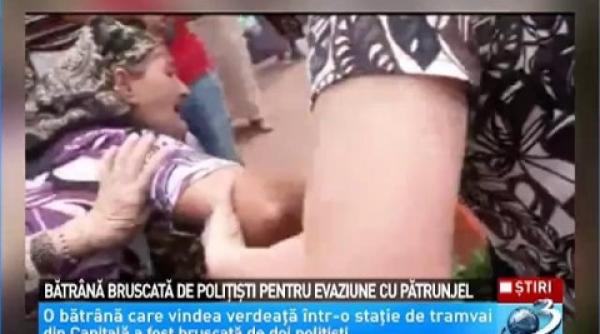 batrana bruscata de politisti facea evaziune fiscala cu patrunjel