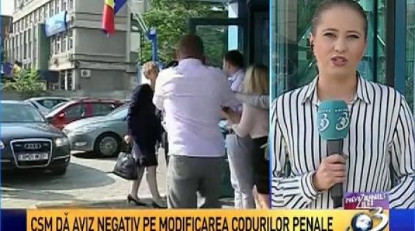 csm aviz negativ pe modificarea codurilor penale