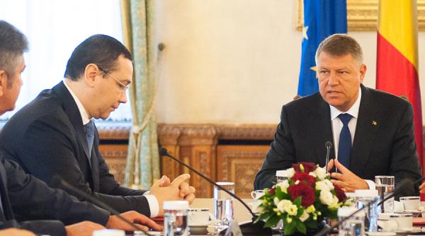 klaus iohannis spune ca a aflat de vizita lui victor ponta la baku din surse