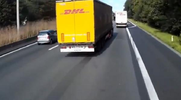 imagini socante surprinse de camera video a unui tir video