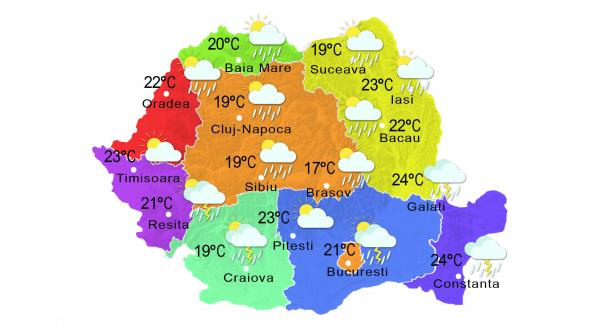 prognoza meteo 22 iunie cer variabil si vreme racoroasa