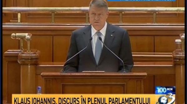 klaus iohannis in parlament strategia nationala este o declaratie pe care romania o face