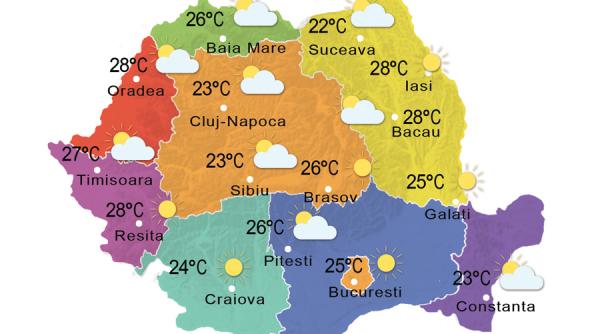 prognoza meteo 23 iunie 2015