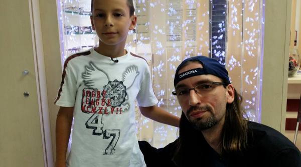 florin vasilica este star salvator pentru un baiat cu grave probleme de vedere