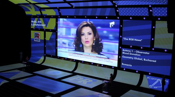 campania observator antena 1 doneaza rosu pentru romania a obtinut patru premii la festivalul cannes lions