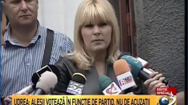 elena udrea parlamentarii au votat tremurand de frica sa ma aresteze de vreo sase ori nu pot sa sper la multe lucruri bune