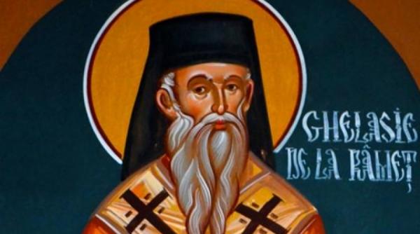sinaxar sfantul ierarh ghelasie de la ramet duhovnicul satenilor din tara motilor
