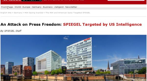 nsa este acuzat ca a spionat der spiegel reprezentantii publicatiei germane au depus o plangere