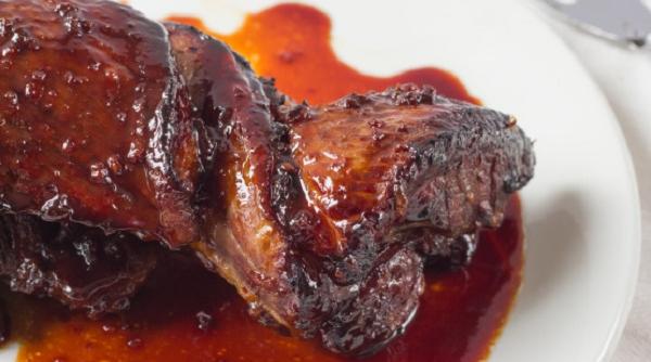 reteta zilei de vineri coaste de porc caramelizate reteta din banat