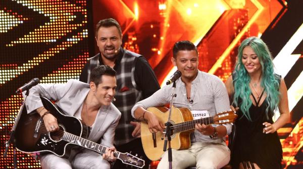cei trei jurati x factor au cantat impreuna pe scena show ului