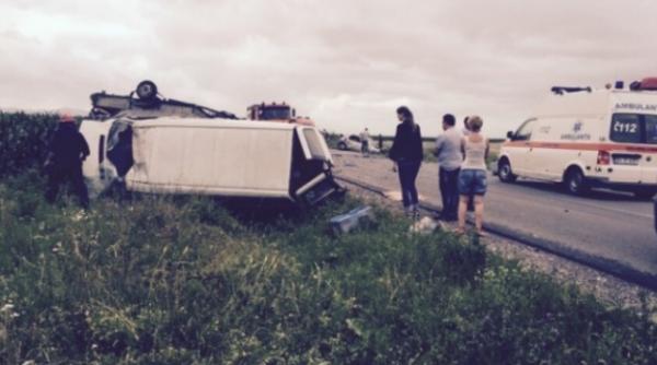 accident grav langa brasov cu 6 victime un copil a zburat prin parbriz
