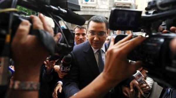 premierul victor ponta a ajuns la sediul dna