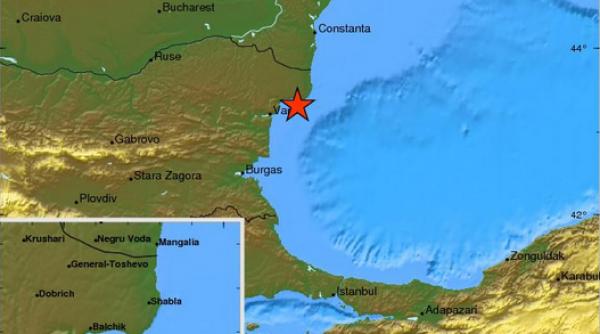 cutremur de 4 3 grade in marea neagra