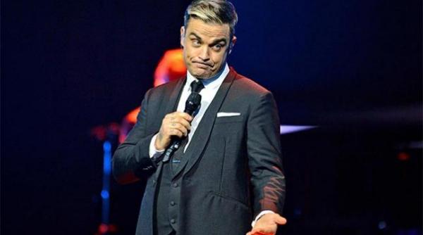 robbie williams a ajuns in bucuresti