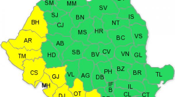 meteorologii au emis o atentionare cod galben de canicula